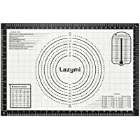 Lazymi Tapete de Silicona Antiadherente para Hornear con Medidas 40x60 cm- Tapetes para amasar- Estera para pastelería…